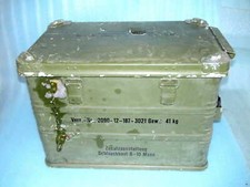 BUND BW ZARGES A10 Alu Kiste Transportschaden Werkzeug Box Camp Outdoor Trekking