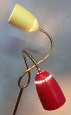 REFLEKTOR STEHLAMPE Retro Vintage 50er 60er stilnovo tütenlampe 50s/60s sputnik