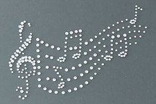 Hotfix Strass Bügelbild