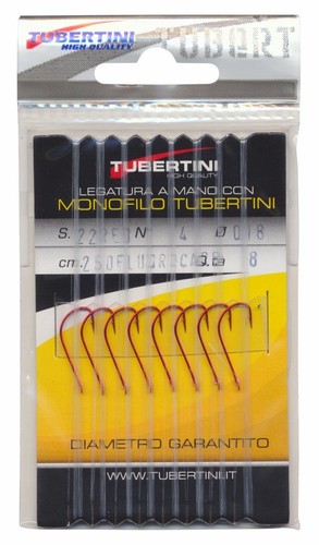 Tubertini serie haken rot - 22,