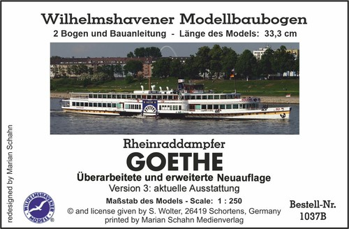 Möwe modell raddampfer der - möwe-modell,