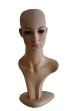 Perückenkopf Weiblich Dekokopf Perücken Schaufensterpuppe Ladenausstattung