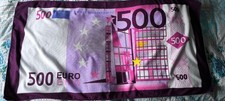 Badehandtuch, Duschtuch 500€ Schein, 135 cm x 70 cm, sehr guter Zustand!