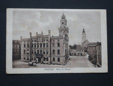 AK Fraustadt - Markt mit