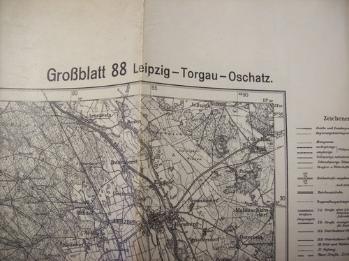 Landkarte des deutschen