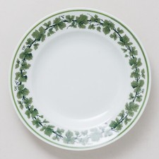Meissen Teller Weinlaub 15 cm  2. Wahl Knaufzeit, 1815-1924 unbeschädigt