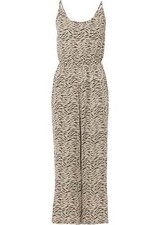 Jumpsuit Gr. 44 Sand Schwarz