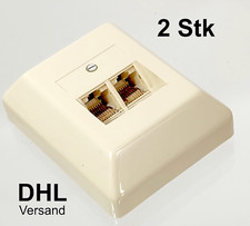 2 Stk. Aufputz ISDN DSL Modem