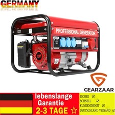 STROMERZEUGER BENZIN NOTSTROMAGGREGAT STROMAGGREGAT STROMGENERATOR 7,5PS 6500W