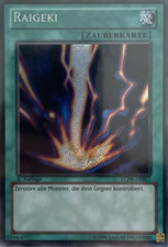 Raigeki LCJW-DE057 Secret-Rare 1 Auflage YU-GI-OH Karte Near Mint NM