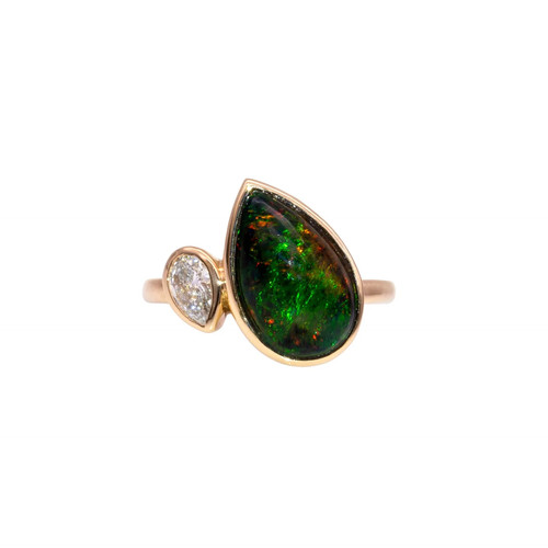 Daphne massiver 14k gold 5ct - gold, 2,5ct