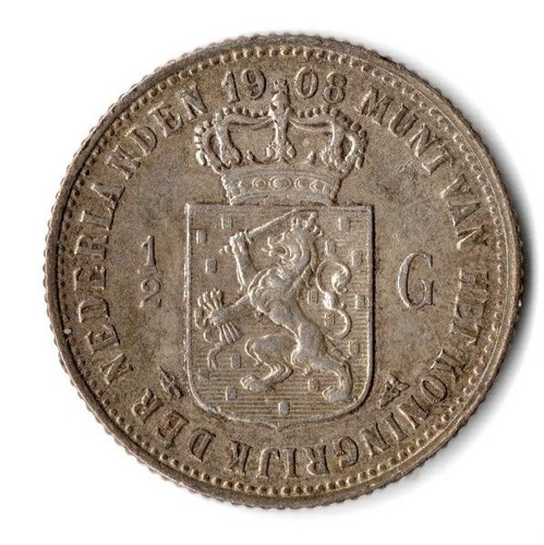 Gulden 1908 niederlande - -,