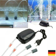 Belüfter Teich Aquarium Luftpumpe Membranpumpe Pumpe DHL