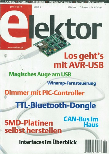 Elektor heft 2010 - elektor, januar