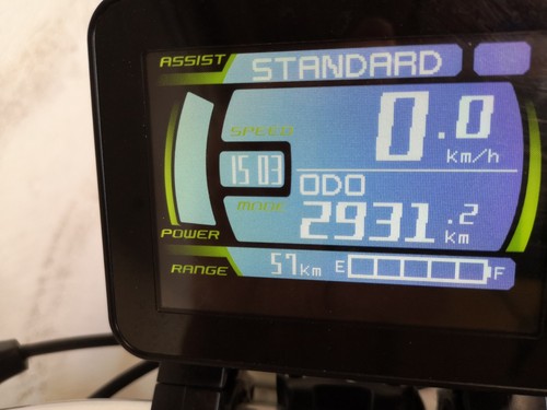 Display aus bike flyer - display,
