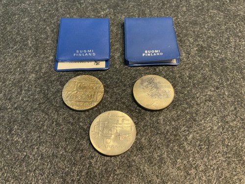 Silbermünzen finnland 10 - 3,