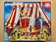 Playmobil Zirkus 4230 + Manege Pferdedressur + Hundetrainer + Elefanten
