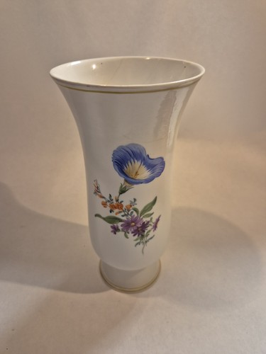 Meissen trichtervase bunte - meissen,