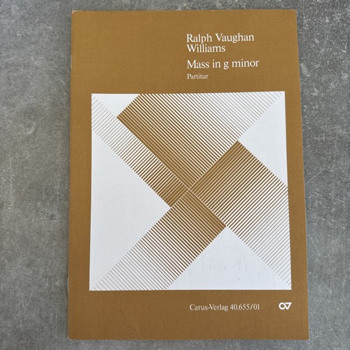 Ralph vaughan williams mass - vaughan, in