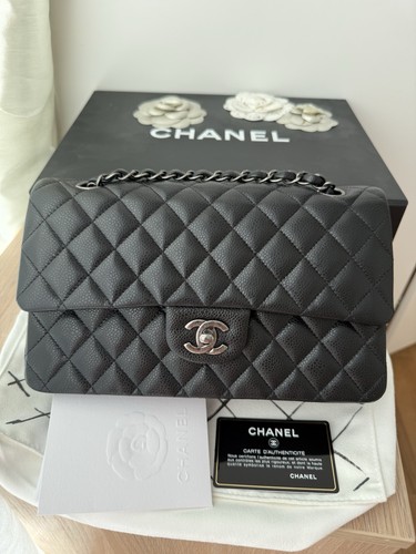 Chanel klassische genarbt - chanel,