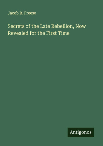 Jacob freese secrets of - r.,