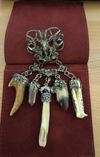 Antikes Charivari/Jagdbrosche