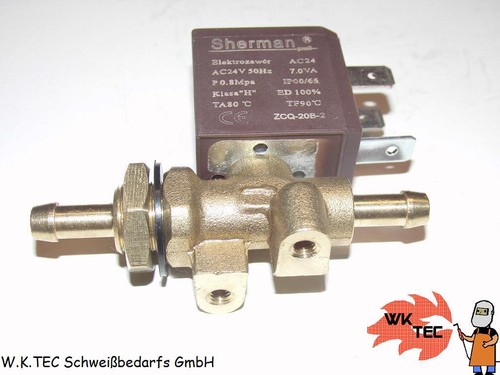 Magnetventil gas mig mag - gas,
