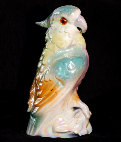 Keramik tierfigur vogel - keramik,