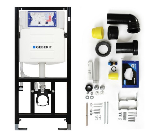 Vorwandelement mit geberit - vorwandelement,