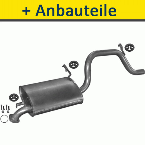 Endtopf auspuff für suzuki - auspuff+,