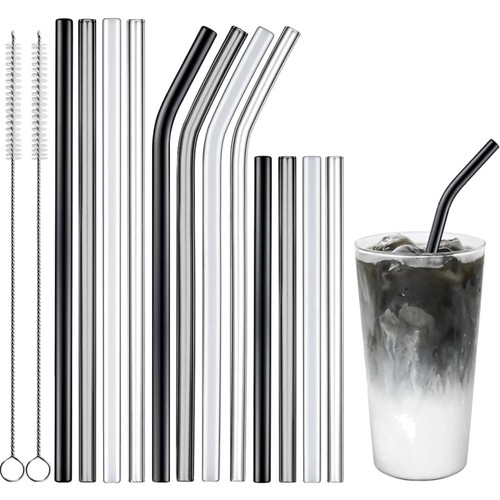 Glas trinkhalme - glas,