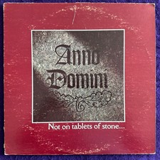 ANNO DOMINI Not of Tablets of