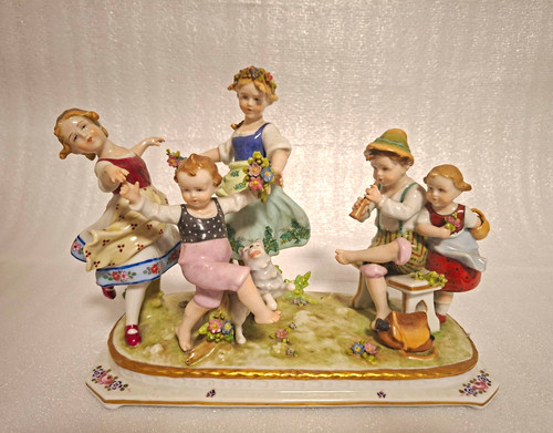Große porzellan figur - große,