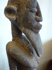 ausdrucksstarke alte Figur der Dogon,   Mali / Westafrika,    ca. 59 cm