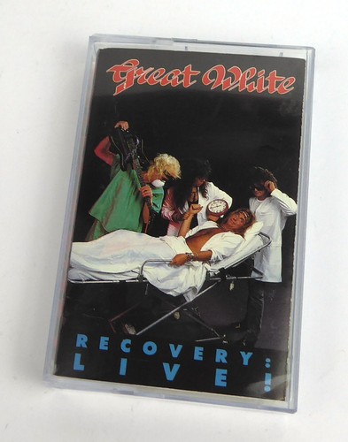 Musikkassette great white - musikkassette,
