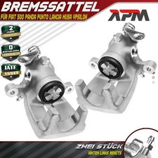 2x Bremssattel Hinten Links Rechts für Fiat 500 Panda Punto Lancia Musa Ypsilon