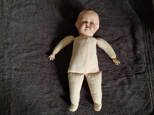 Antik Charakterpuppe König &