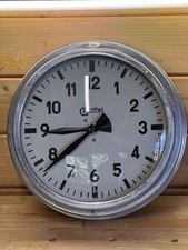 Wanduhr Griffel Uhr 40cm Loft Industrial Design Bahnhofsuhr