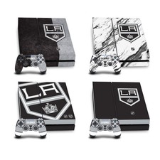OFFIZIELLE NHL LOS ANGELES KINGS VINYL SKIN FOR SONY PS4 CONSOLE & DUALSHOCK 4