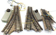 3 elektrische Weichen Märklin M-Gleis  Modelleisenbahn /W47