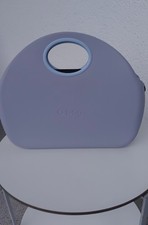 O bag * Handtasche * Tasche *  flieder * komplett * Original * MADE ITALY