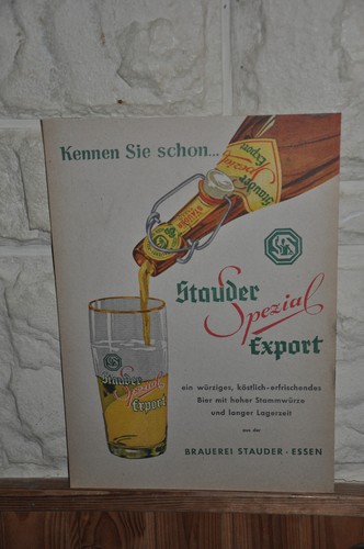 Altes brauereischild reklame - altes, brauereischild/reklame