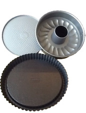 Zenker Springform 2 Böden Ø 26cm Backform & Kaiser Tortenboden Kuchenform-Set