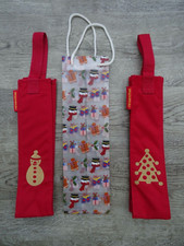3 Getränketasche bottlebag Geschenktasche Flasche Wein Weihnachten reisenthel