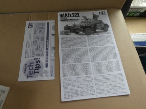 Tamiya sdkfz222 leichter - tamiya,