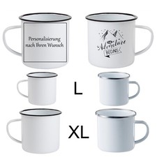 Emaille Tasse Kaffeebecher