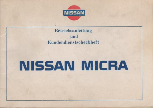Nissan micra k10 - nissan,