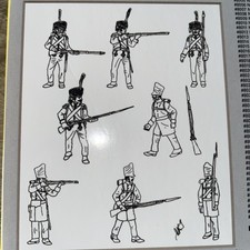 Hut Maßstab 1:72 Waterloo Lutzow Freikorps & Nassu Grenadiere - 12 Figuren - 8097