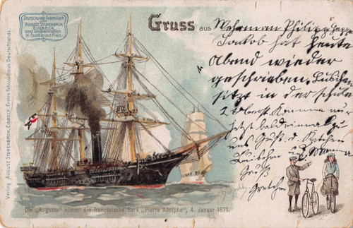 Kriegsschiff augusta 1871 - kriegsschiff,