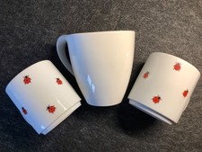 3 hohe Kaffee-Becher Tassen